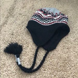 BLACK,GRAY,WHITE,RED BEANIE